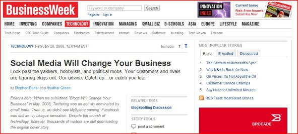 Social Media will change your business
